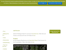 Tablet Screenshot of kletterwald-hennef.de